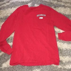 UGA Long Sleeve Nike Tee